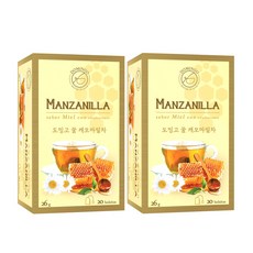 도밍고 꿀 캐모마일차, 26g, 2개