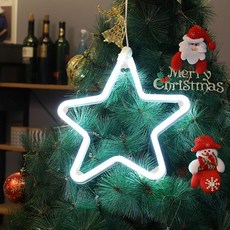 비츠온 LED 별 네온플렉스(DC24V) 30CM 무점멸 화이트
