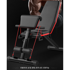 TANI 인클라인벤치 가정용 헬스 각도조절 벤치프레스 350KG