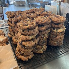[ 부산 쿠키맛집 소울레터커피의 '소울쿠키' (단품1개) ] 르뱅쿠키 부산디저트 수제쿠키 맛집 뉴욕쿠키 간식 선물 답례품 초코칩쿠키 뚱쿠키 납품 쿠키선물