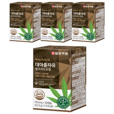 일양약품 대마종자유 햄프씨드 오일 22.5g, 30정, 4개