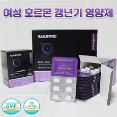 50대필수 여성호르몬 뉴트리커먼 에스트로어게인 갱년기 폐경기 영양제, 1세트(120정(36g) / 여성호르몬감소 관리필요)