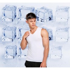 남자 브이넥 무봉제 심리스 쿨 런닝 남성 민소매 나시 유니클로 에어리즘 대체