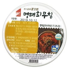 반찬단지 부드럽게 쫄깃한 명태회무침, 500g, 1개