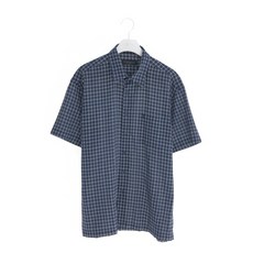 입생.로랑 반팔 체크 셔츠 XXL 37801