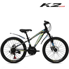 K2BIKE 알루미늄 주니어 MTB자전거 로건 22인치 21단, 로건AL 22인치 블랙+레드, 미조립