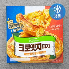 풀무원 크로엣지 피자 콰트로 치즈 웨지 포테이토 (냉동), 457g, 1개