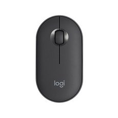 로지텍 페블 M350 무소음 무선마우스 MR0075, black