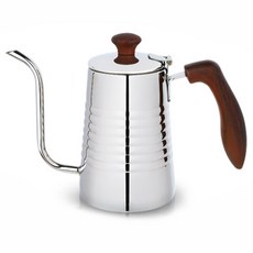 코맥 드립주전자 바리스타 네오 우드 700ml, 혼합색상, 1개