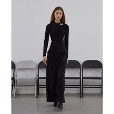 에고이스트 (EN4WP963) 벨티드 빅포켓 와이드 팬츠