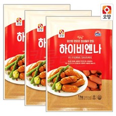 [퀴클리몰] 사조오양 하이비엔나 1kg x 3개