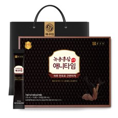 종근당 녹용홍삼 애니타임 스틱 30개입 + 쇼핑백, 300ml, 1세트
