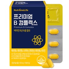 뉴트리원 프리미엄B 컴플렉스 비타민B 영양제, 30정, 1개