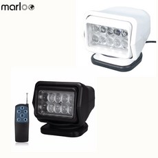 153집어등 낚시 해루질 집어등 50w 7 inch led remote control, 하이 블랙