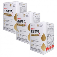 종근당건강 혈행건강 프로메가 알티지 오메가3 듀얼 60캡슐 X 3박스, 60정, 3개
