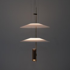 LED 비비아 플라밍고 2단 펜던트 일체형조명 유니크 15W 전구색