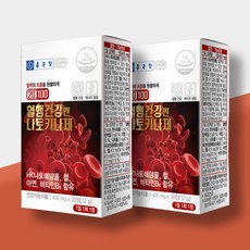 나토키나아제 혈행건강 나토키나제 나또키나제 낫도 낫또키나제 낫도키나제 Nattokinase, 2개(60정) 2개월
