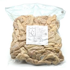 [백암식품] 삶은 돼지곱창 2kg 국내산 돼지소창, 삶은 돼지곱창 1kg, 1개