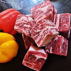 미국산 소 척 갈비 캐나다산 la갈비 찜 탕 용 지방 완벽 제거 3kg 5kg
