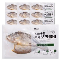 [전자렌지3분]영광 법성포 내장 비늘 아가미 제거 손질보리굴비 (28-30cm), 5마리
