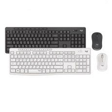 로지텍 MK295 무소음 무선 키보드 마우스세트, M-R0061, 화이트, 단품