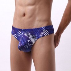 TQ MAN 컬러 프린팅 언더웨어 남성 티 팬티 2P 세트 TQ587