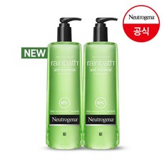 뉴트로지나 레인바스 안티박테리아 바디워시 시트러스로제향, 473ml, 2개