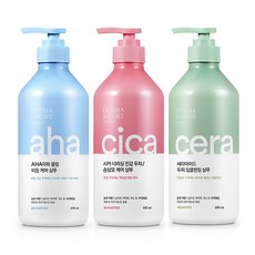 더마앤모어 두피 손상모 케어 샴푸 / 린스 600ml X2개, 04_NEW더마 시카너리싱 컨디셔너X2개