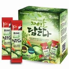조은약초 자연을 담는다 프리미엄 검은콩검은깨환 스틱, 3g, 30포