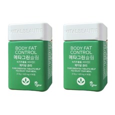 바이탈뷰티 메타그린 슬림 420mg 90정 2박스, 2개