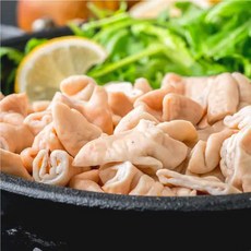 (배터짐) 국내산 냉동 삶은 돼지대창 1kg 돼지내장 돼지염통 돼지곱창 돼지막창 돼지곱창, 1개