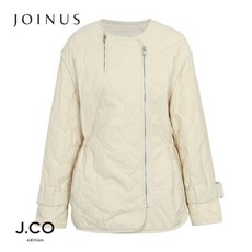조이너스 조이너스 퀼팅 라운드 점퍼-JS22HH0204902A