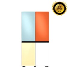 삼성전자 RF85B9002AP 비스포크 냉장고 4도어 875L 조합형 22년형, 모두 글램/새틴, 모두 글램/새틴