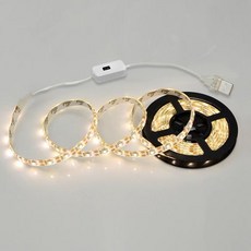 비상 동작 감지 USB LED 조명 100cm, 전구색