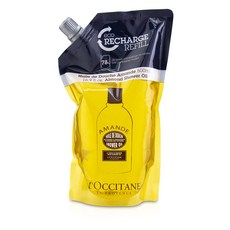 록시땅 - 아몬드 클렌징 앤 소프트닝 샤워 오일 (에코-리필), White, 500ml/16.9oz