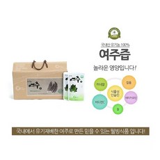 한농마을 유기농 여주즙 80ml x 30포 액상 파우치포장, 80ml x 30포  x 1박스