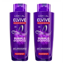 Loreal Elvive Colour Protect Purple Shampoo 로레알 엘바이브 컬러 프로텍트 퍼플 샴푸 200ml 2팩