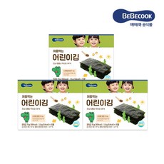 베베쿡 처음 먹는 어린이김, 오리지널, 30개입