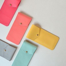 슬림 펜파우치 직장인선물 펜케이스 고등학생필통 필통 귀여운필통, 쿨 그레이