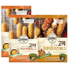(냉동)고메 크리스피핫도그480gx2개+포테이토치즈 핫도그400gx1개, 1세트