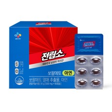 리턴업 전립소 쏘팔메토 아연, 60정, 1개