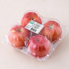 하이프루츠 저탄소인증 의성 사과, 1.1kg(4과 내외), 대과, 1팩