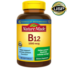 네이처메이드 비타민 B12 1000mcg 400정 NatureMade VitaminB12, 단품