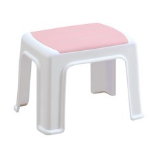 블럭마트 미끄럼방지 욕실의자 파스텔 핑크 L, 1개