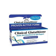 테리내추럴 클리니컬 L 글루타치온 Glutathione 300mg 슬로우멜트 60정, 1