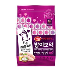밥이보약 1세 이하 탄탄한 성장 고양이 건식 사료, 닭, 2kg, 1개