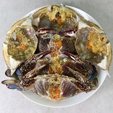 [이군마켓] 선별된 국내산 알배기 암꽃게로 담근 맛조은 이군 남도 간장게장 2kg(3미) / 2kg+2kg(6미), 2kg+2kg 2통(6미)