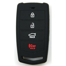 제네시스 G70 G80 실리콘 스마트키케이스 남자 차량 보관 여성용 G90 키홀더 남성 차키 가방 자동차용 여자 4버튼 악세사리 키커버 보호