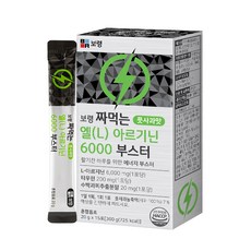 보령 짜먹는 엘 L 아르기닌 6000 부스터 15p, 300g, 1개