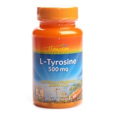 톰슨 L-티로신 500mg 캡슐, 30개입, 1개